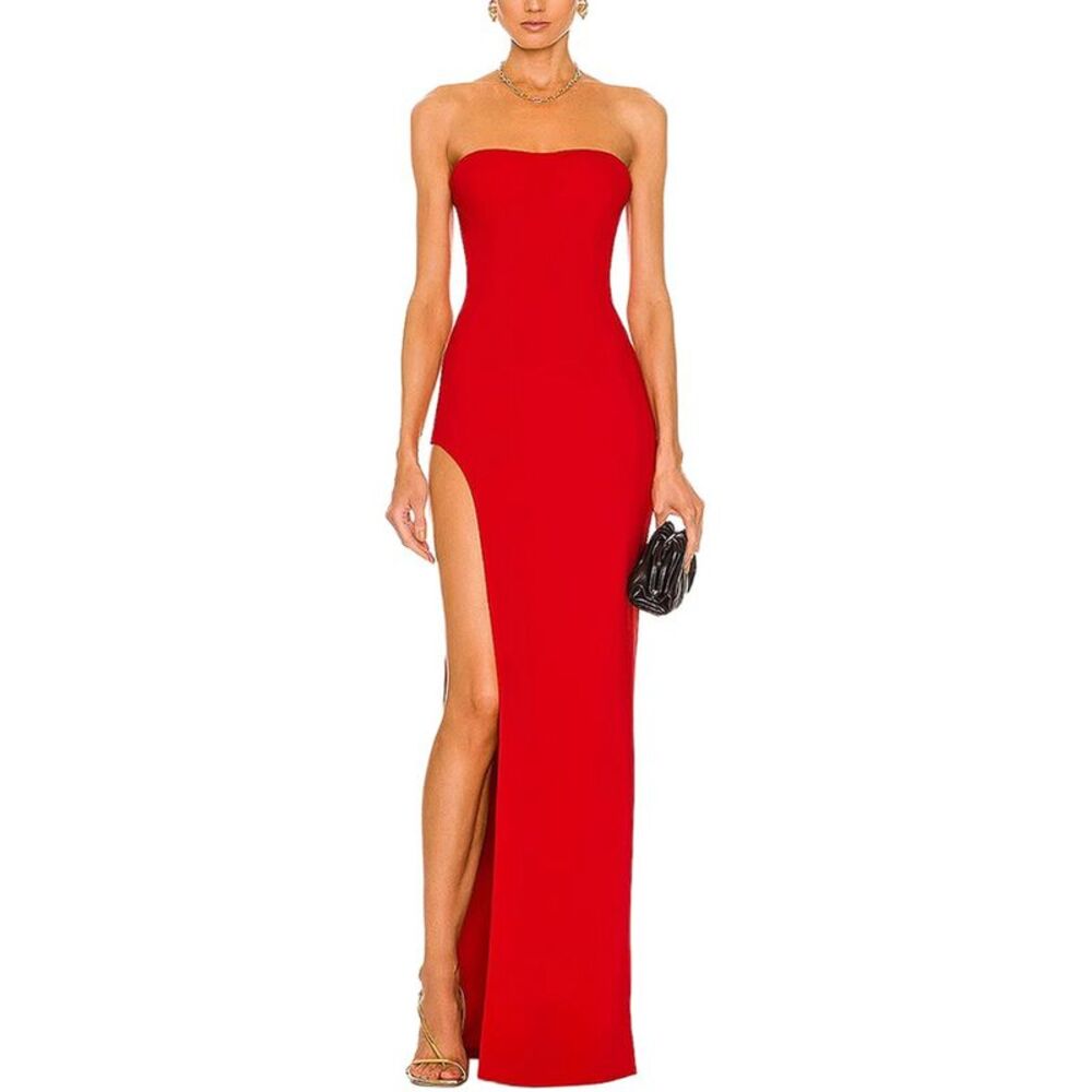 Vera Dolini Womens  Solid Maxi Dress